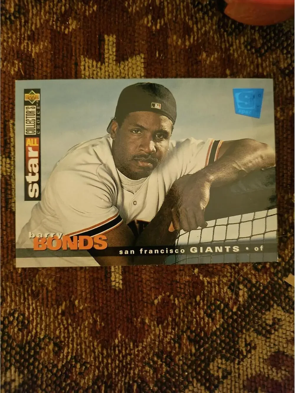 Barry Bonds - 1995 Collectors Choice SE #105 - Giants - RAW Mint